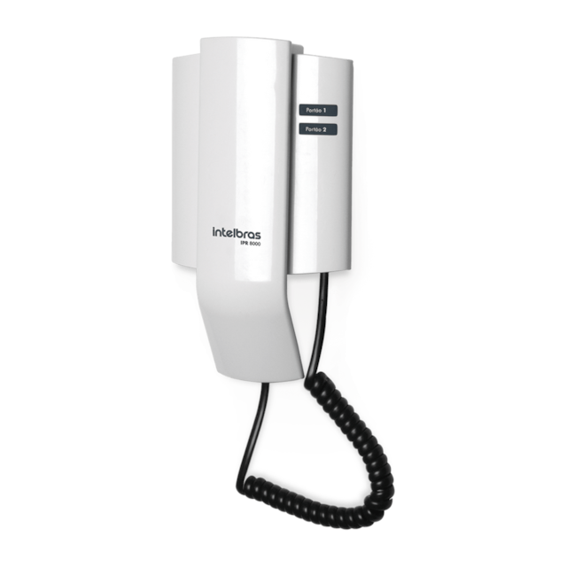 Interfone Branco IPR8000 IPR8010 - INTELBRAS