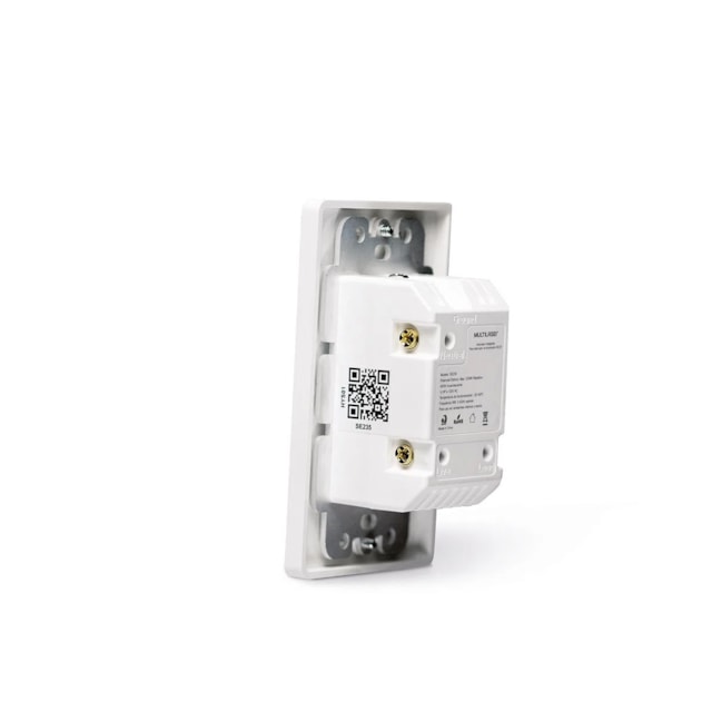 Interruptor Inteligente 1 Tecla Wi-Fi - Multilaser Liv - SE235 Interruptor Inteligente 1 Tecla Wi-Fi - Multilaser Liv - SE235