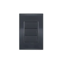 Interruptor Simples 10A 250v Grafite - TRAMONTINA Interruptor Simples 10A 250v Grafite - TRAMONTINA