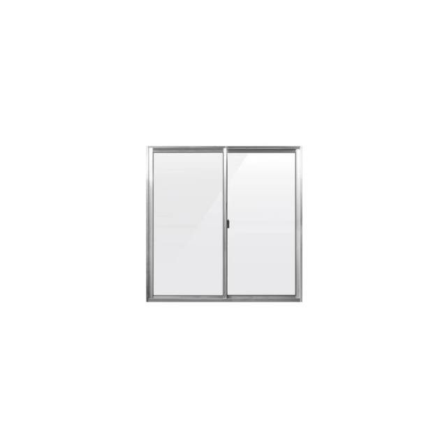 Janela de Alumínio Natural 1x1m s/ Grade Vd Liso - QUALITY | Compensa Mais