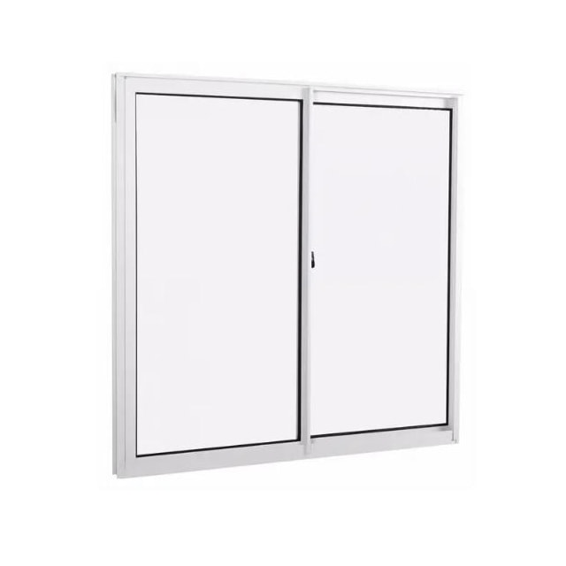 Janela de Correr 0,80 X 0,80m Alumínio Branco Vd Liso - Quality Janela de Correr 0,80 X 0,80m Alumínio Branco Vd Liso - Quality