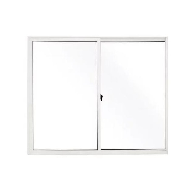Janela de Correr 0,80 X 0,80m Alumínio Branco Vd Liso - Quality Janela de Correr 0,80 X 0,80m Alumínio Branco Vd Liso - Quality