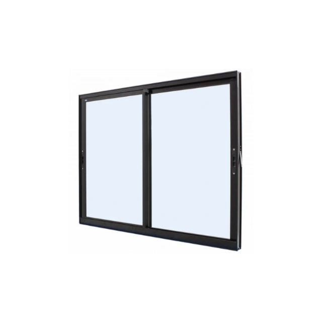 Janela de Correr 0,80 x 0,80m Alumínio Preto Vd Liso 2 Folhas - QUALITY Janela de Correr 0,80 x 0,80m Alumínio Preto Vd Liso 2 Folhas - QUALITY