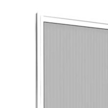 Janela de Correr 1,00 x 1,00 Alumínio Branco Vd Canelado - Quality