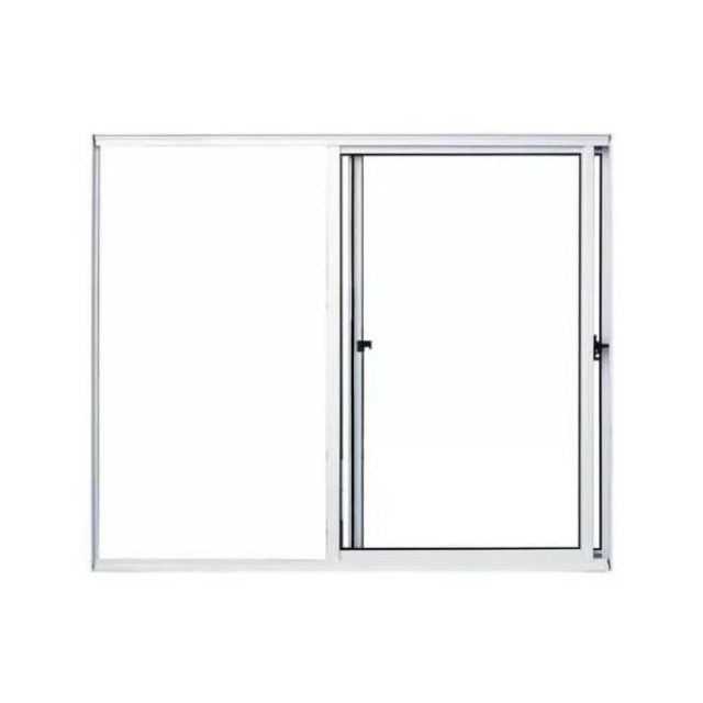 Janela de Correr 1x1MT Alumínio Branco Vd Liso - QUALITY