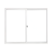 Janela de Correr Alumínio Branco Vd Liso 1 x 0,80m - QUALITY