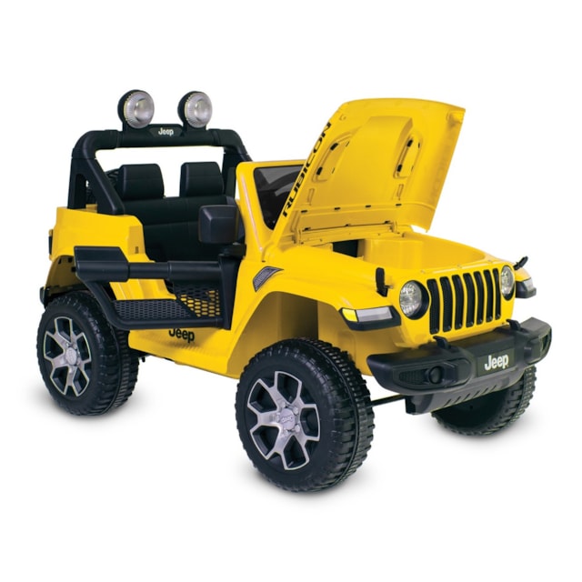 Jeep Wrangler R/C Elétrico 12V - 2908 Amarelo