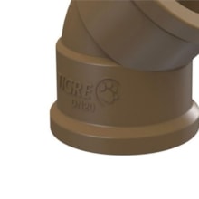 Joelho 45° Soldável 20mm Marrom - Tigre Joelho 45° Soldável 20mm Marrom - Tigre