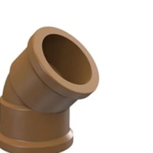 Joelho 45° Soldável 40mm Marrom - Tigre Joelho 45° Soldável 40mm Marrom - Tigre