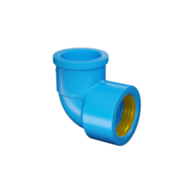 Joelho 90° SRM de PVC 20 x 1/2" - FORTLEV Joelho 90° SRM de PVC 20 x 1/2" - FORTLEV