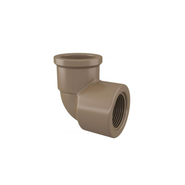 Joelho LR 90º PVC 25mmx1/2 Pol. - FORTLEV Joelho LR 90º PVC 25mmx1/2 Pol. - FORTLEV