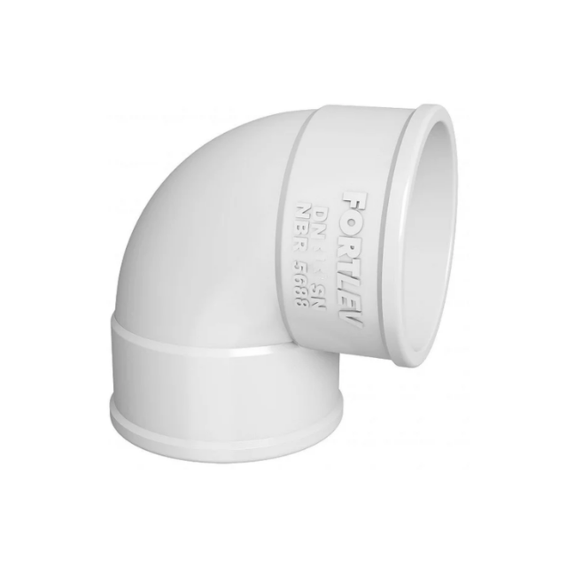 Joelho para Esgoto 90° 150MM - FORTLEV