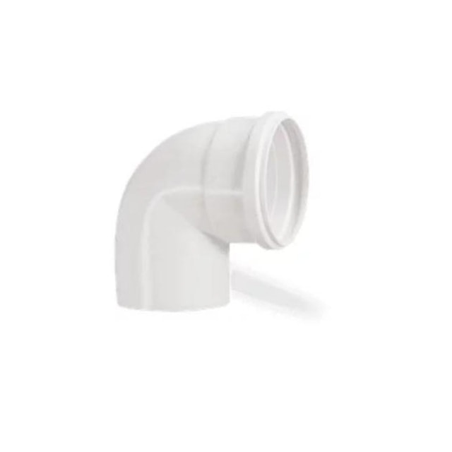Joelho para Esgoto 90° (D) 100mm - Amanco