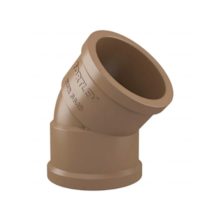 Joelho Soldável 45º PVC 25mm - FORTLEV Joelho Soldável 45º PVC 25mm - FORTLEV