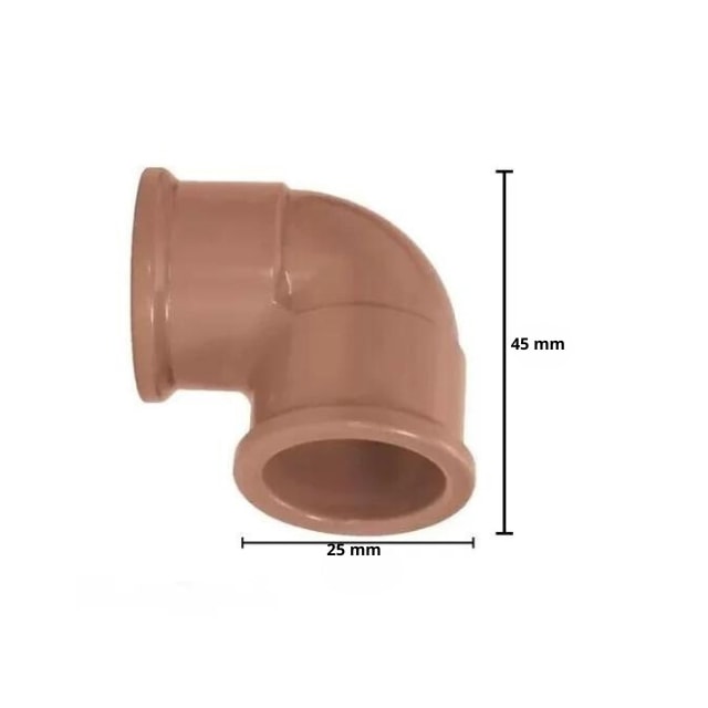 Joelho Soldável 90° 25mm - Amanco