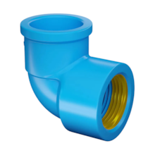 Joelho Soldável 90° c/ Bucha Latão 25 x 1/2" - FORTLEV