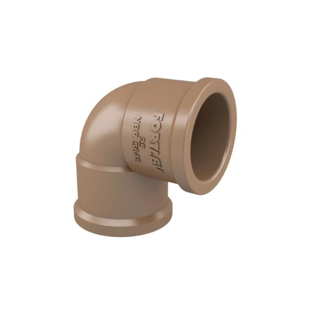 Joelho Soldável 90° de PVC 40mm - FORTLEV Joelho Soldável 90° de PVC 40mm - FORTLEV