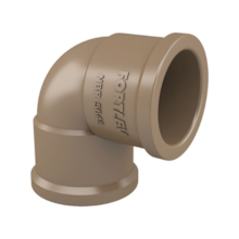 Joelho Soldável de PVC 90° 20mm - FORTLEV Joelho Soldável de PVC 90° 20mm - FORTLEV