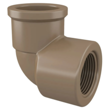 Joelho SRM 90° 25 x 3/4" PVC - FORTLEV Joelho SRM 90° 25 x 3/4" PVC - FORTLEV