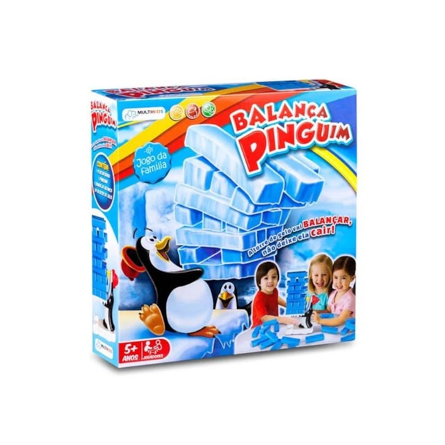 Jogo Balanca Pinguim Multikids - BR1289 Jogo Balanca Pinguim Multikids - BR1289