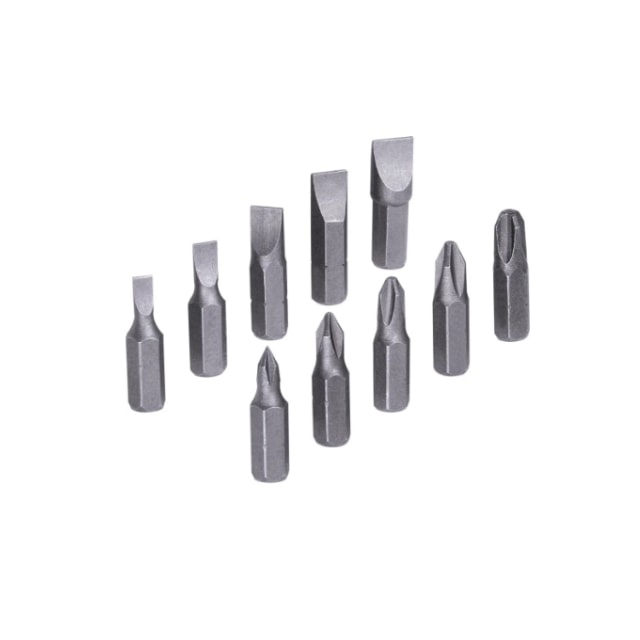 Jogo de Bits Fendas/Phillips 10 Peças - WORKER Jogo de Bits Fendas/Phillips 10 Peças - WORKER