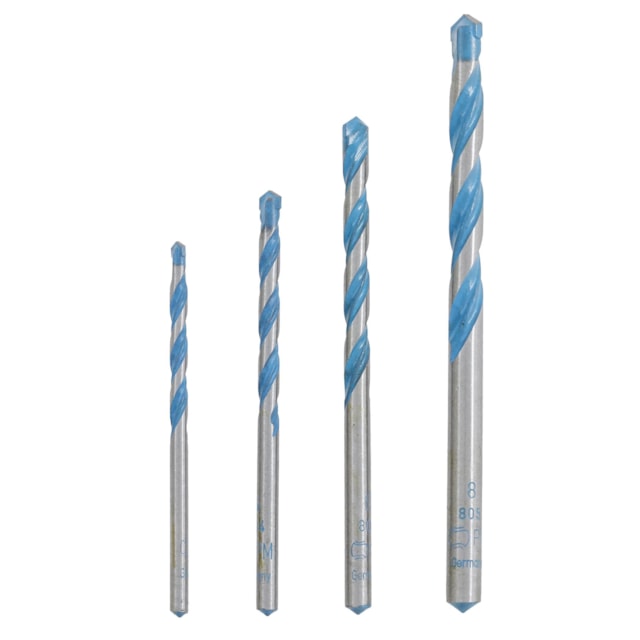 Jogo de Broca de 4 a 8mm 4 Peças Multiconstrução - BOSCH Jogo de Broca de 4 a 8mm 4 Peças Multiconstrução - BOSCH