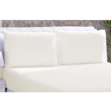 Jogo de Cama Lençol Ponto Palito Micropercal 3 Peças Palha Deccoralle Solteiro Jogo de Cama Lençol Ponto Palito Micropercal 3 Peças Palha Deccoralle Solteiro