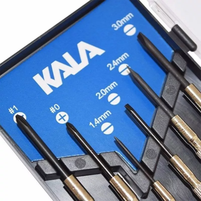 Jogo de Chave de Precisão com 6 Peças - KALA Jogo de Chave de Precisão com 6 Peças - KALA