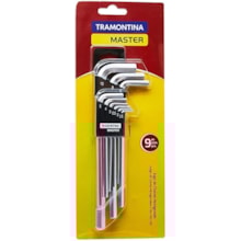 Jogo de Chaves Hexagonais Longas 9 Peças - TRAMONTINA