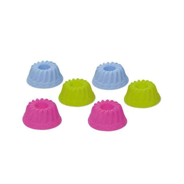 Jogo de Formas para Confeitaria com 6 Peças Mimo Style Jogo de Formas para Confeitaria com 6 Peças Mimo Style