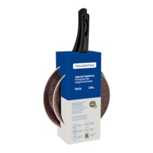 Jogo de Frigideiras Tramontina Paris em Alumínio Antiaderente Vermelho 2 Peças Jogo de Frigideiras Tramontina Paris em Alumínio Antiaderente Vermelho 2 Peças