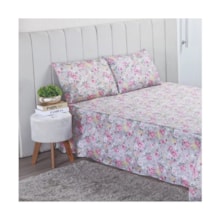 Jogo De Lençol Cama Casal 3 peças Toque Macio Padrão Algodão Jogo De Lençol Cama Casal 3 peças Toque Macio Padrão Algodão