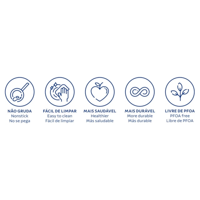 Jogo de Panelas Tramontina Turim em Alumínio Vermelho 7 Peças Jogo de Panelas Tramontina Turim em Alumínio Vermelho 7 Peças