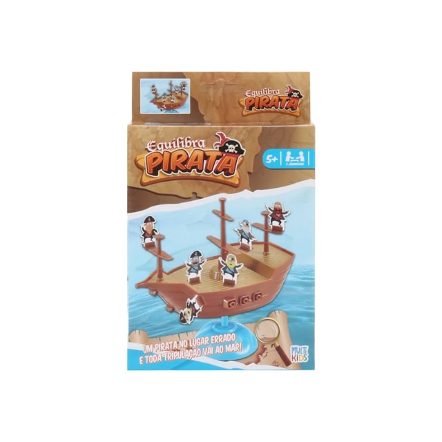 Jogo Equilibra Pirata Multikids