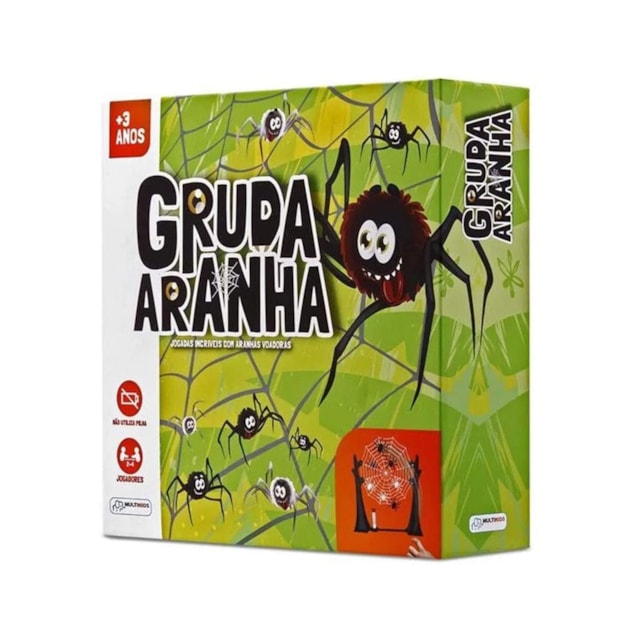 Jogo Gruda Aranha BR600 - Multikids