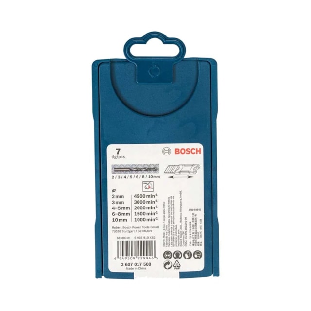 Jogo Mini X Line com 7 Brocas para Metal - BOSCH Jogo Mini X Line com 7 Brocas para Metal - BOSCH