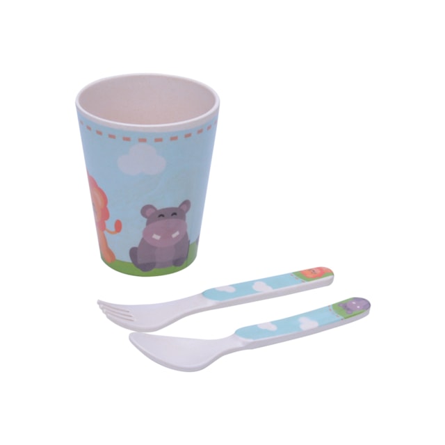 Jogo Para Refeição Infantil Safari Kit Bichinhos Mimo Style Jogo Para Refeição Infantil Safari Kit Bichinhos Mimo Style