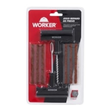 Jogo Reparo de Pneus Radiais com 8 Peças - Worker  Jogo Reparo de Pneus Radiais com 8 Peças - Worker