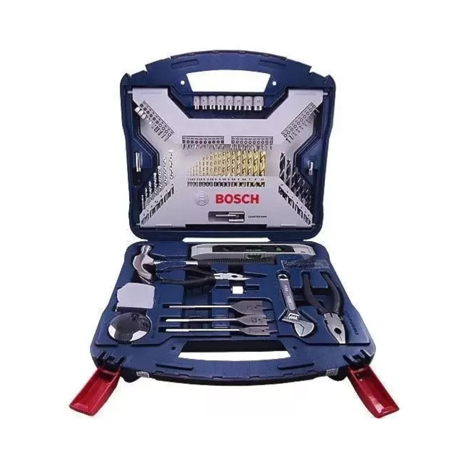 Jogo X Line 103 Peças Azul Titanio - BOSCH Jogo X Line 103 Peças Azul Titanio - BOSCH