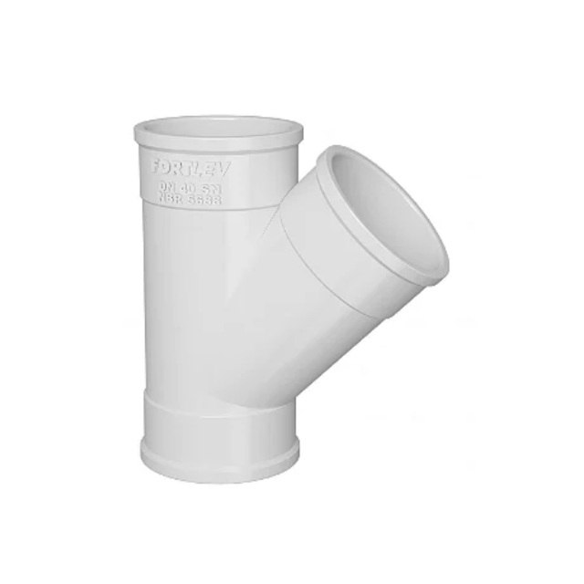 Junção de Redução PVC de Esgoto 100x50mm - FORTLEV Junção de Redução PVC de Esgoto 100x50mm - FORTLEV