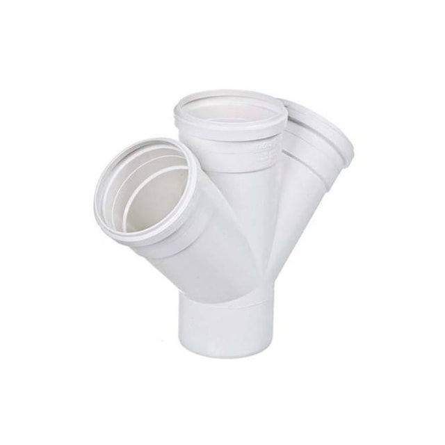 Junção Dupla Esgoto 100mm - Tigre  Junção Dupla Esgoto 100mm - Tigre