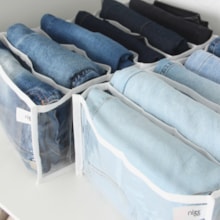 Kit 10 Organizadores Para Calça Jeans Kit 10 Organizadores Para Calça Jeans