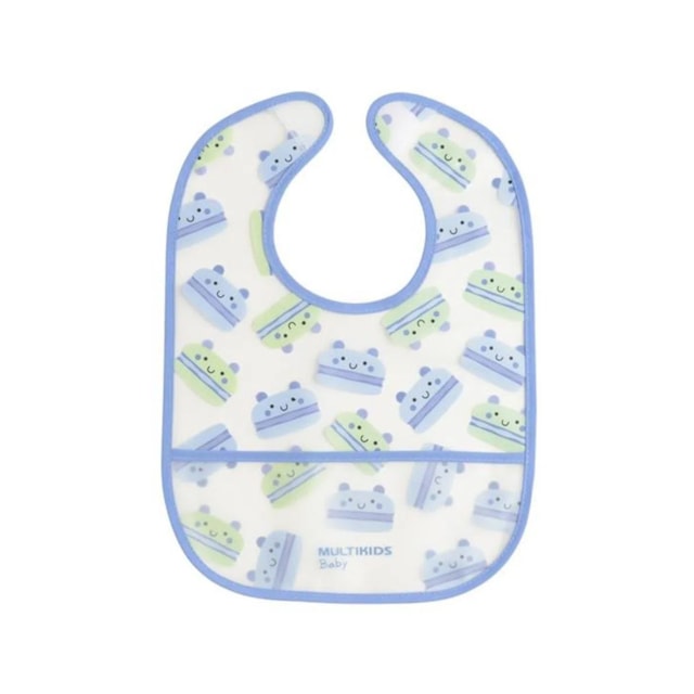 Kit 2 Babadores Easy Clean - BB1068 Azul