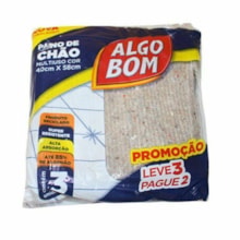 Kit 3 Panos de Chão Colorido 40cm x 58cm - ALGOBOM
