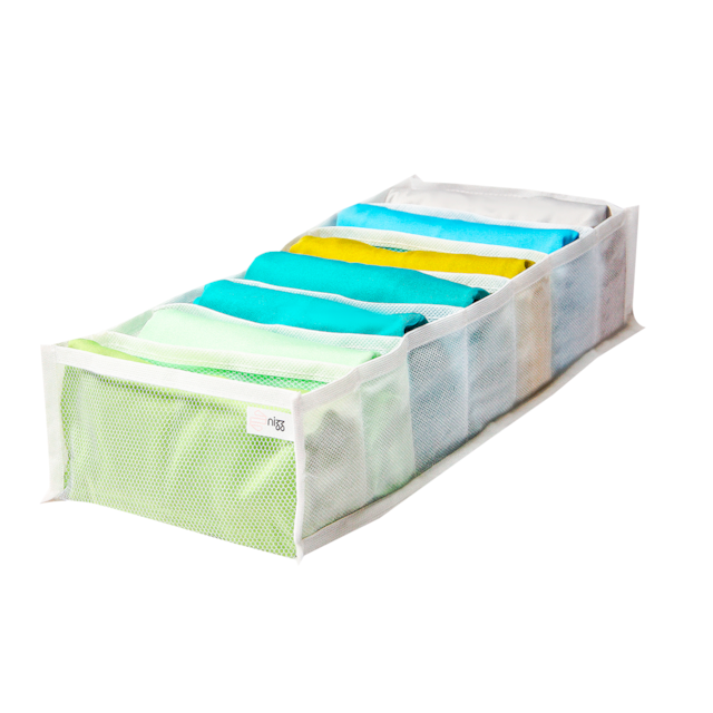 Kit 5 Colmeias Organizadoras Para Camiseta com Divisor de Tule Kit 5 Colmeias Organizadoras Para Camiseta com Divisor de Tule