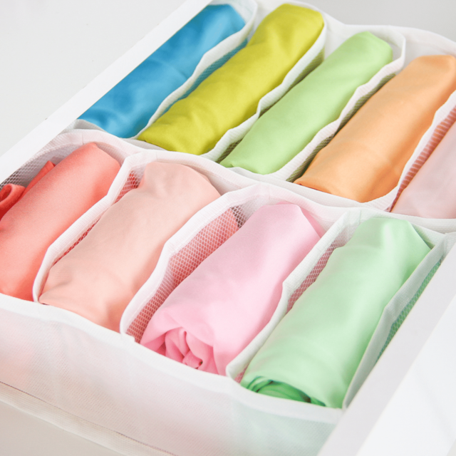 Kit 5 Colmeias Organizadoras Para Camiseta com Divisor de Tule Kit 5 Colmeias Organizadoras Para Camiseta com Divisor de Tule