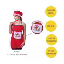 Kit Avental E Touca De Cozinha Com Bolso De Tecido Oxford Kit Avental E Touca De Cozinha Com Bolso De Tecido Oxford