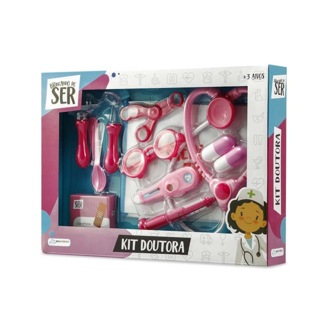 Kit Brincando de Ser Doutora Multikids - BR960