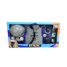 Kit Brincando De Ser Piloto Air Force Multikids BR1121 Kit Brincando De Ser Piloto Air Force Multikids BR1121