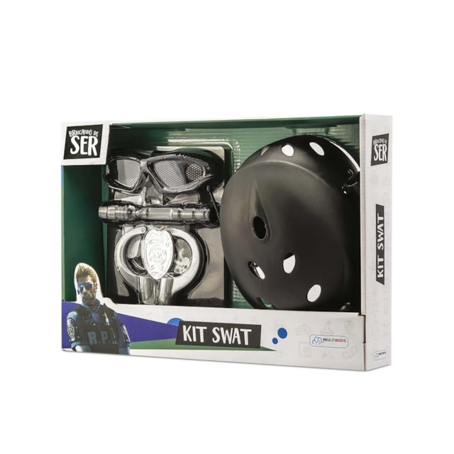 Kit Brincando de Ser Swat Multikids - BR966